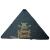 Dětský pirát trojúhelníkový šátek khaki  vzor  Znaky 