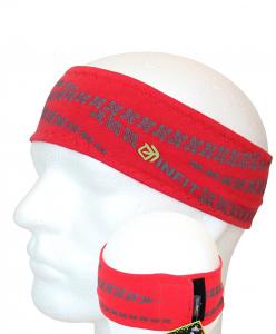 Funkční čelenka na sport na suchý zip. MTB, turistika, kolo.