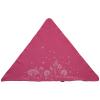 Pirát trojúhelníkový šátek dvouvrstvý růžový